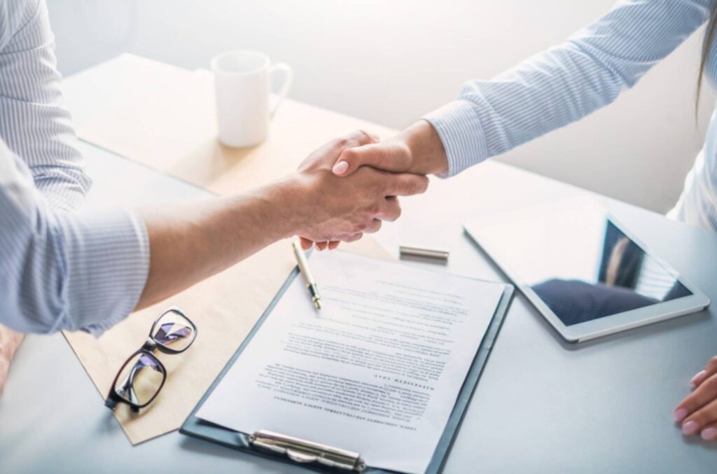 Contrato de compraventa de acciones de Empresa